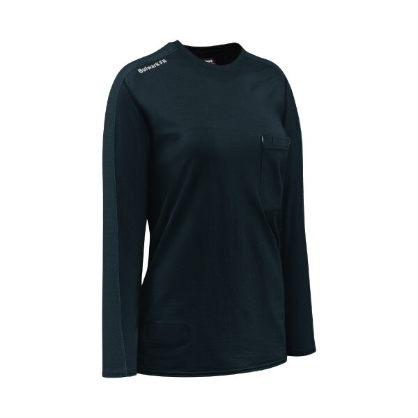 Bulwark Women's Flex Knit Tee in Navy
